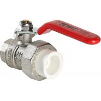 Кран шаровый с переходом на ПП VALTEC Ø25×3/4" ВН