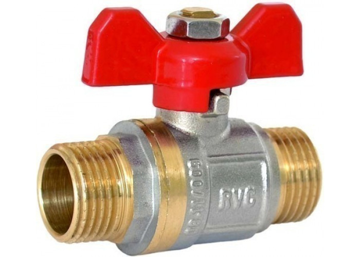 Кран RVC 1/2" ш/ш (бабочка)