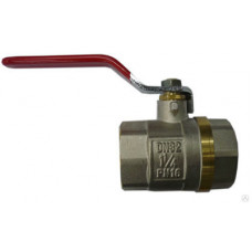 Кран RVC шаровой (32) 1 1/4" гг ручка
