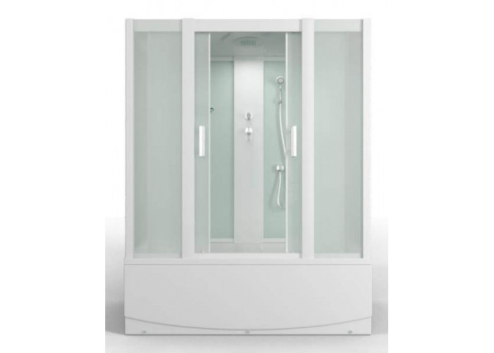 Душевая кабина 168x80x215 MIRWELL MR3517TP-C3 выс. поддон, белая/матовое