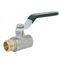 Кран шаровой ДУ-11/2" г/ш ручка STANDARD TIM BV203-6N