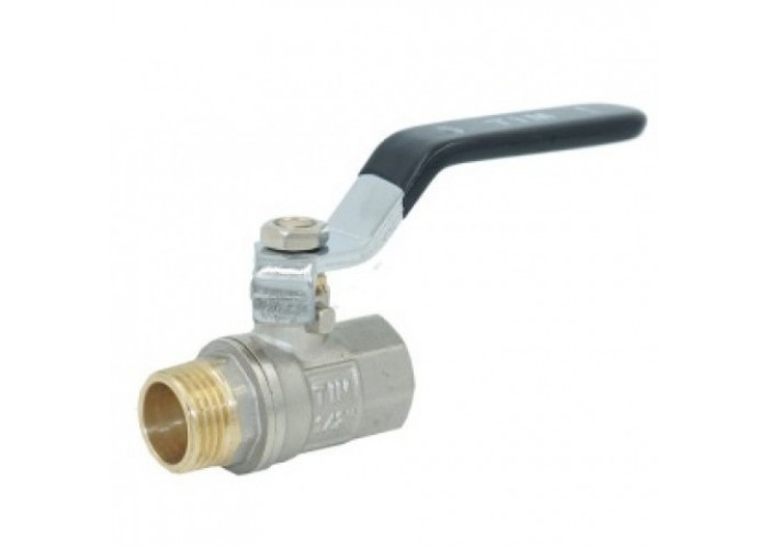 Кран шаровой ДУ-11/2" г/ш ручка STANDARD TIM BV203-6N