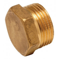 Заглушка DT 3/4"НР ЛАТУНЬ DTH4 ViEiR (10/500)