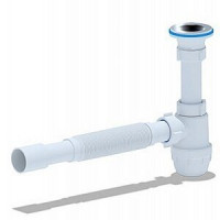 Сифон АНИ Юнг 1 1/4"*32 с гибкой трубой 32*32