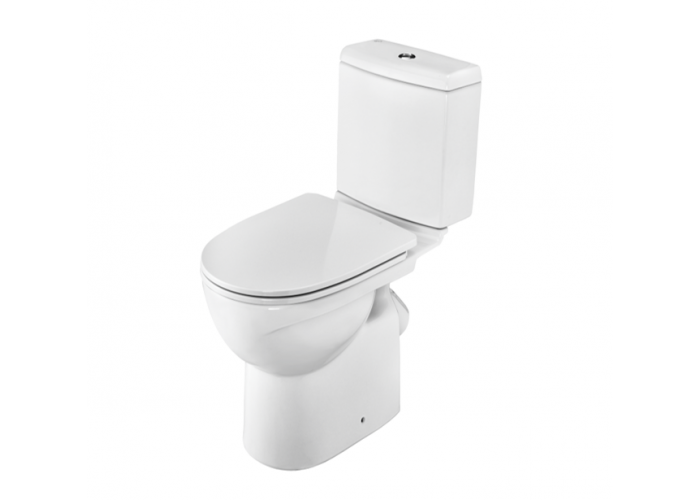 Унитаз компакт "Юнион" 2 РА ДС SC Slim б/с /Santek/1WH302420