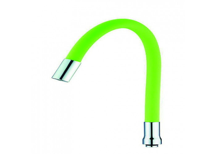Излив для смесителя G-lauf UCG-3257GN Гнущийся ЗЕЛЕНЫЙ