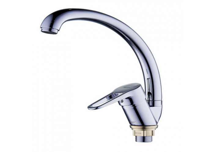 Смеситель для кухни G-LAUF NUD4-A045 d35 "утка" гайка