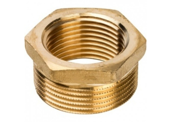 Футорка ВХ 11/2"НР-1"ВР ЛАТУНЬ BXHF75 ViEiR (10/80)
