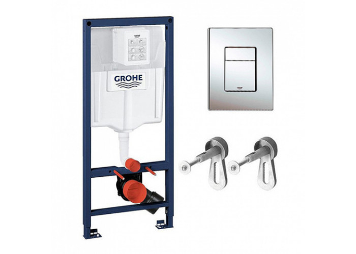 Инсталляция Grohe Rapid SL + кнопка SKATE Cosmopolitan 3 в 1 бач.6/9л 38772001