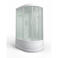 Душевая кабина 120x80x215 MIRWELL MR3512TPR-C3-RUS высокий поддон, белая/матовая