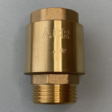 Обратный клапан с латунным штоком 11/4 г/ш усилиный для скважинныго насоса TIM JH-1013A