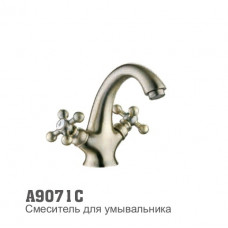 Смеситель для умывальника Аccoona C9071 1/2 керамическая кран-букса амика БРОНЗА