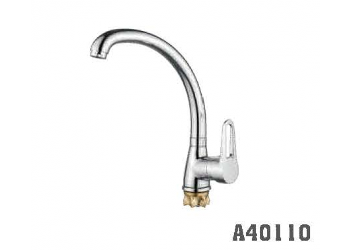 Смеситель для кухни Accoona 40110 "утка" 35 мм гайка