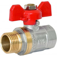 Кран RVC шаровой (20) 3/4" гш бабочка