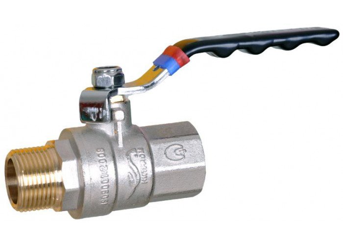 Кран КИТPROM шаровой (20) 3/4" гш ручка (H-03160N)