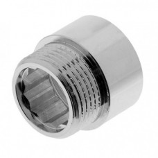 Удлинитель 3/4"г/ш 40мм ЛАТУНЬ SB40 ViEiR (10/170)