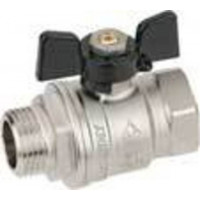 Кран шаровой Bugatti NEW JERSEY 3/4" г/ш бабочка (14/56)