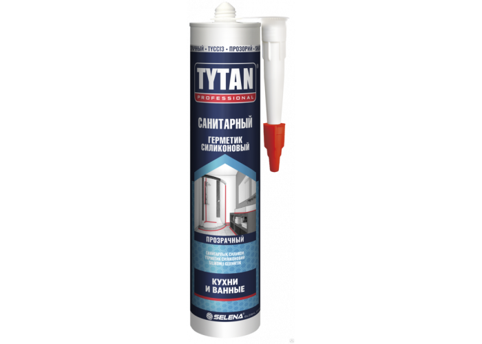 Герметик силиконовый белый, 280 мл TYTAN Professional