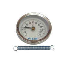Термометр накладной с пружиной TIM Y-63A-120
