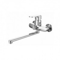 Смеситель для ванны Accoona 7162 35мм дивертор в корпусе (1/10+33F)