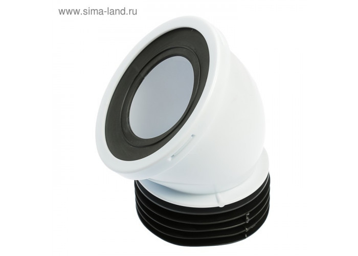 Труба фановая 110х45 градусов АНИ (W4228) короткая
