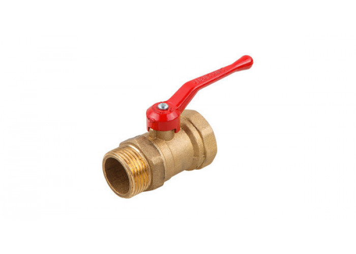 Кран шаровый 1/2"гш ручка ЖЕЛТЫЙ "Profeco"