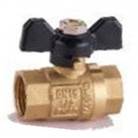 Кран шаровый 3/4" г/г бабочка VR205-02 "ATM" (10/120)