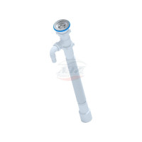 Гофросифон (АНИ) (G118) 1.1/2"(с отводом для стиральной машины)