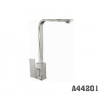 Смеситель для кухни Accoona 44201 высокий нос НЕРЖ