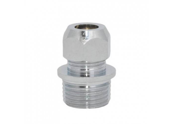 Концевик прямой цанга 1/2"ш х10мм PV15 ViEiR (300)