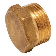 Заглушка DT 11/2"НР ЛАТУНЬ ViEiR (10/100)