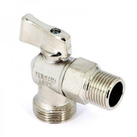 Угловой кран 1/2"-1/2" матовый без сетки TIM BL5811A