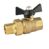 Кран шаровой с американкой 3/4",баб. TIM DE1232