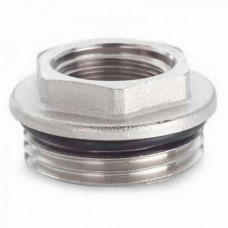 Футорка с уплотнительным кольцом никель ДУ-1/2-1 TIM M302-23