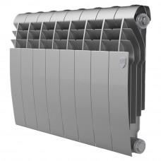 Радиатор Royal Thermo BiLiner 350 /Silver Satin - 8 секций